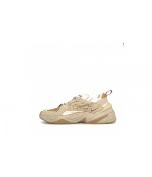 Кроссовки Nike Huarache бежевые с коричневым