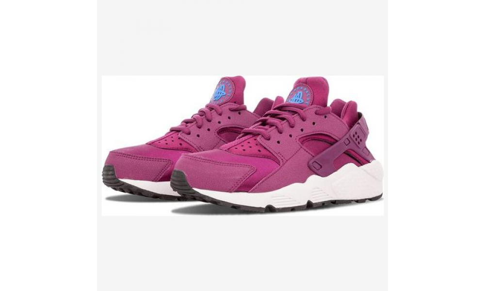 nike wmns air huarache run premium print purple